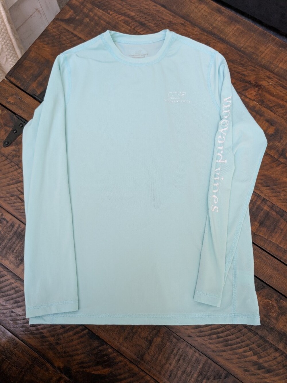 Vineyard Vines Light Blue Performance Long Sleeve